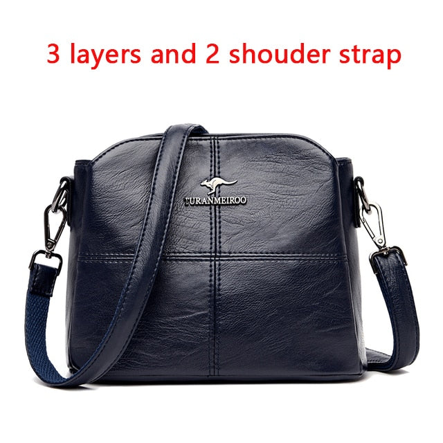 Magnificent Casual Leather Shoulder Bag - Robust Quality Store