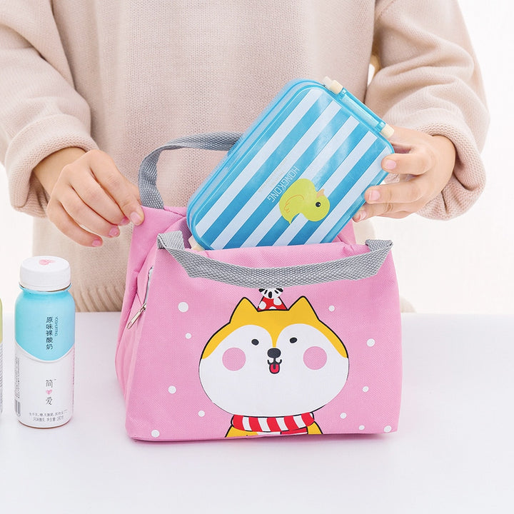 Cute Animals Insulated Lunch Bags For Children - Robust Quality Store