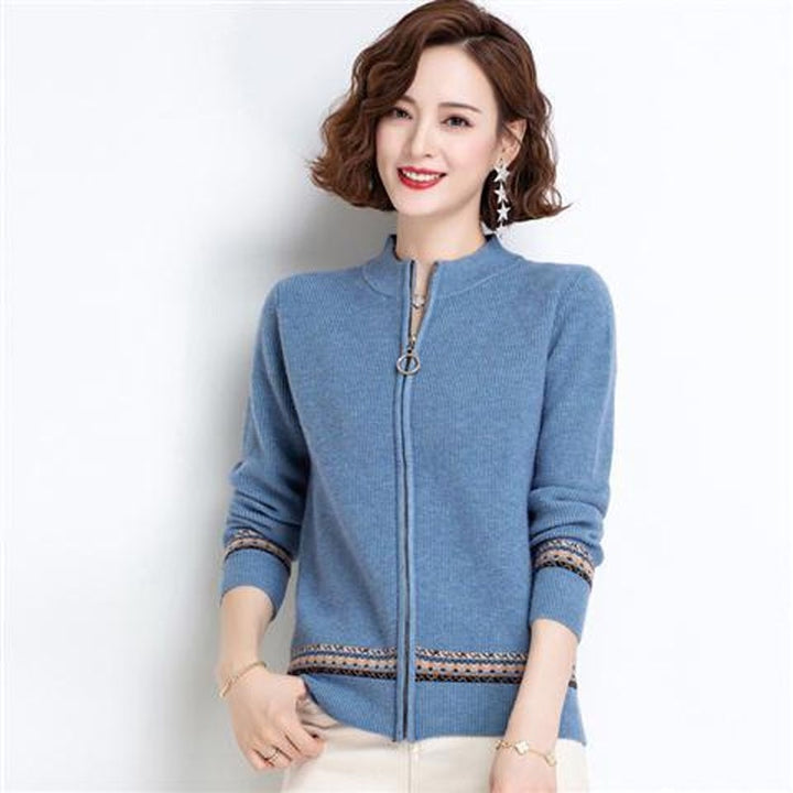 Stylish Embroidered Knit Cardigan - Robust Quality Store